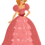 Giselle in her New Gown