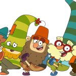 Sleepy sneezy bashful grumpy doc happy dopey dancing