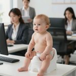 Stone Fat Boy Office workers Boss snicker laughing