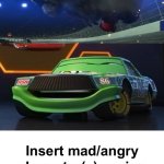 Who tells CH to stop laughing at LM's Crash?