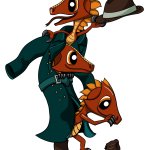 3 kobolds in a trenchcoat