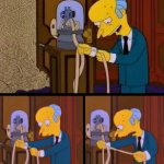 Mr.Burns Stock Ticker