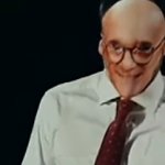 Alfonso Signorini creepy mask