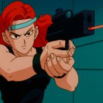 If Meryl Silverburgh from Policenauts were in Dragon Ball