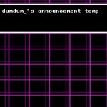 announcement temp for dumdum meme