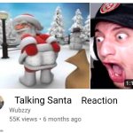 Average ids reacting to old Outfit7 Games | Talking Santa | image tagged in reaction shitpost,shitpost,strayberry shitcake,outfit7 | made w/ Imgflip meme maker