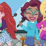 Polly, Shani, and Lila Singing