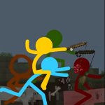 Alan Becker Blue Chase