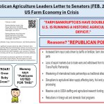 Republican Policies Harming US Agriculture meme