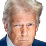 trump stare