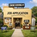 Job application house