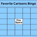 favorite cartoons bingo