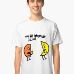 Aw HECK NAH | YOU WILL SEE ME WEARING THIS | image tagged in classic white t-shirt | made w/ Imgflip meme maker