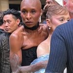 brain cell protection.. | Me protecting my last two brain cells... | image tagged in cynthia erivo protecting ariana | made w/ Imgflip meme maker