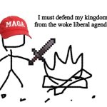 Defending the kingdom meme