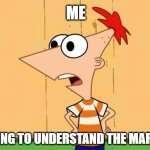 Somehow it made sense yesterday. | ME; TRYING TO UNDERSTAND THE MARKET | image tagged in crypto,web3,market | made w/ Imgflip meme maker
