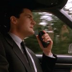 Agent Cooper in Car
