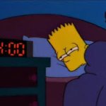 Bart Simpson 4 a.m. Waking Up