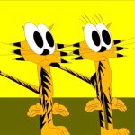 Timmy Tiger and Tanya Tigress naked