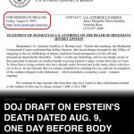 Jeff Epstein death certificate