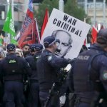 protesters beaten arrested