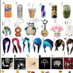 what vibe do I give off (emo edition) meme