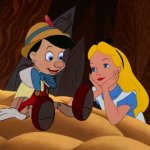 Pinocchio and Alice