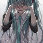 Crying Miku meme