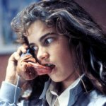 Nancy and Freddy at the phone