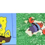 spongebob poor/rich