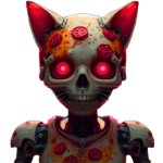 robot pizza cat
