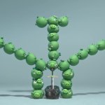 Pigs Trying to Get The Mighty Sword Unstuck GIF Template