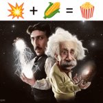 Popcorn | 💥 + 🌽 = 🍿 | image tagged in gifs,popcorn,memes,blank white template,corn on the cob,food | made w/ Imgflip video-to-gif maker