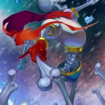 Papyrus Holding Bone