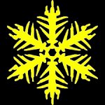 Yellow Snowflake