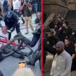 protesters beaten arrested