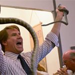 Will Ferrell Holding Snakes