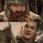 Side by side lotr