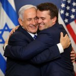 Benjamin netanyahu and charlie kirk hugging