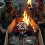 Nazi vampire coffin fire two American soldiers
