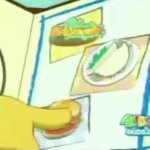 hotdog taco hamburger GIF Template