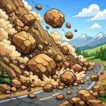 Rock Landslide