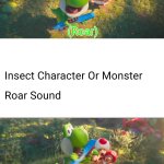 Who Roar At Yoshi And Toad