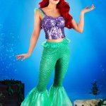 Women's Disney The Little Mermaid Costume Outfit