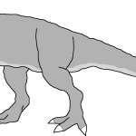Albino Adult Female Allosaurus (Paleoverse + EOIverse)