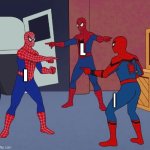 the problem with I,l and | | L; I; | | image tagged in spider man triple,funny,memes,computers,problems,same | made w/ Imgflip meme maker