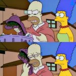 Homero enojado barcelona