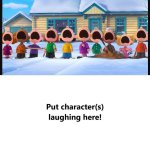 Who laughs at the Peanuts Kids screaming