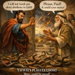 Paul REFUSED to teach (OBEDIENCE IN FAITH) to a seasoned prophet