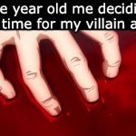 it was then that I blackened my heart... lol | Five year old me deciding it's time for my villain arc: | image tagged in gifs,memes,funny,relatable | made w/ Imgflip video-to-gif maker